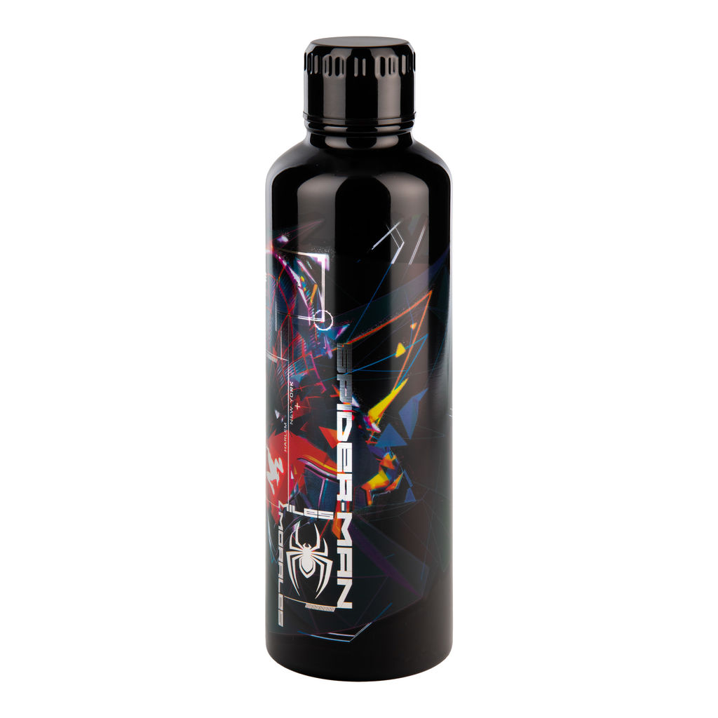 Metall Wasserflasche - Marvel: Spider-Man - Miles Morales