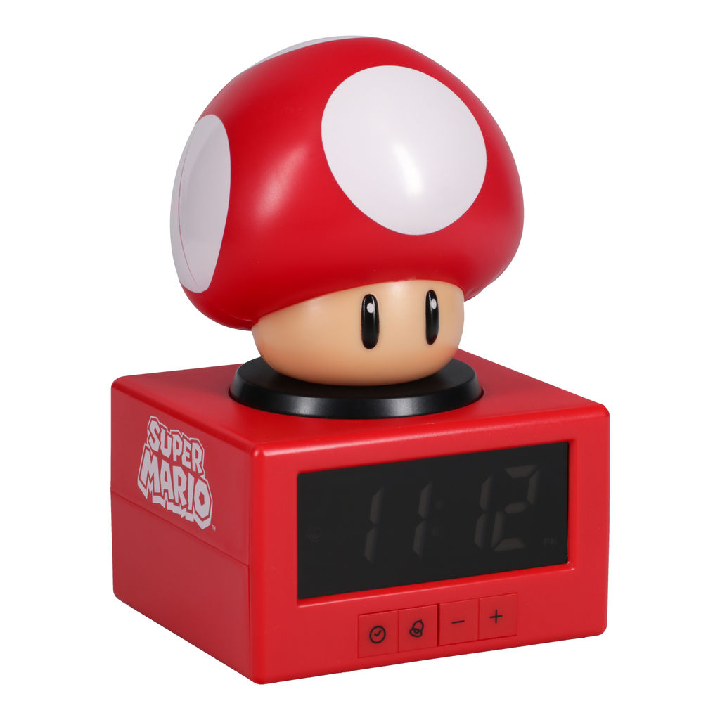 Wecker - Super Mario: Roter Pilz