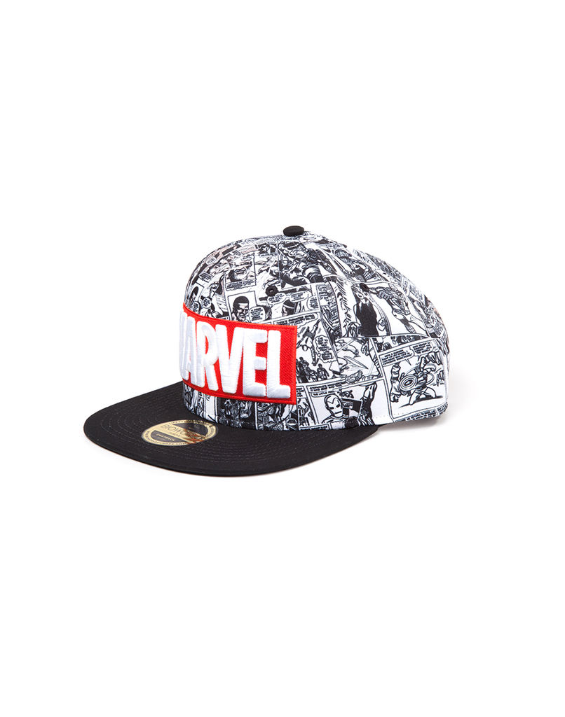 Snapback Cap - Marvel: Comic und Logo