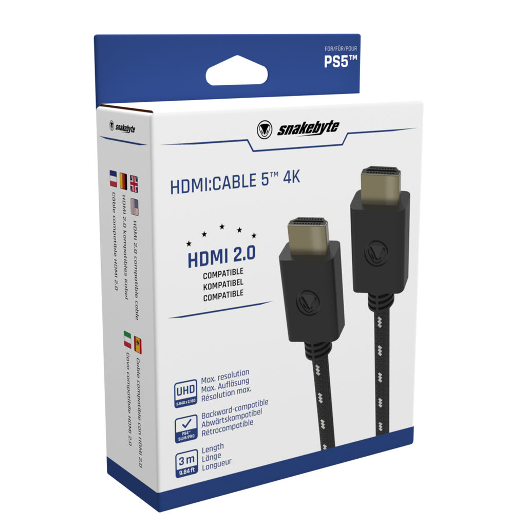 HDMI Cable 5 Pro 4K (3m) [PS5]
