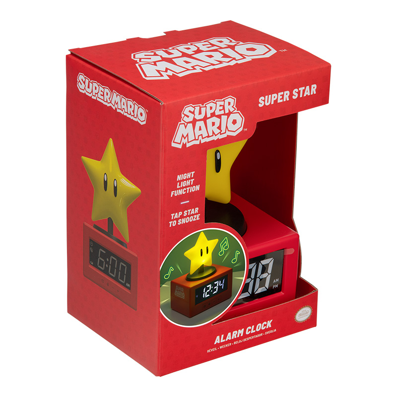 Wecker - Super Mario: Stern
