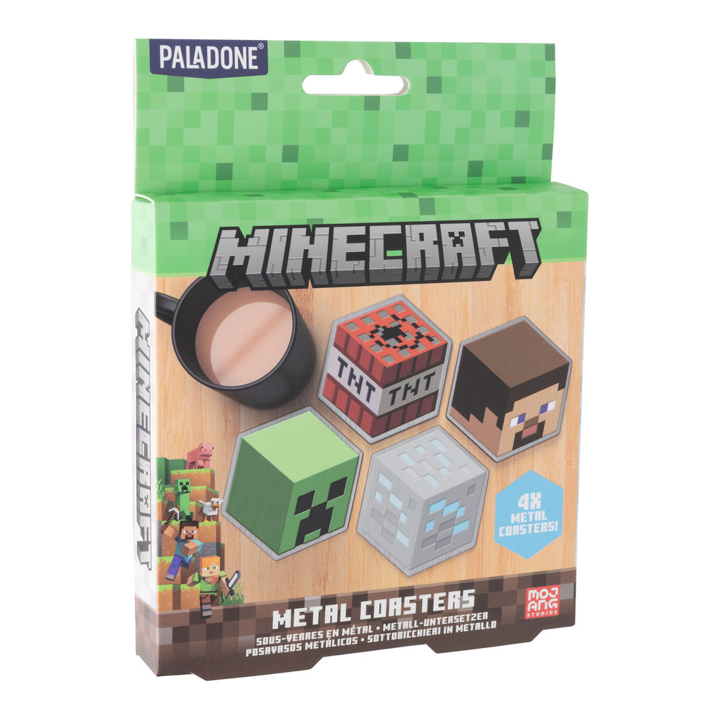 Metall Untersetzer - Minecraft