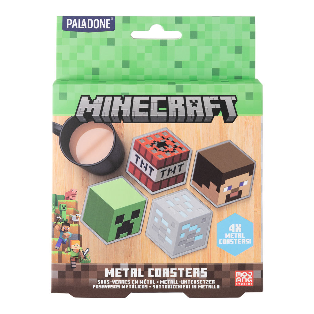 Metall Untersetzer - Minecraft