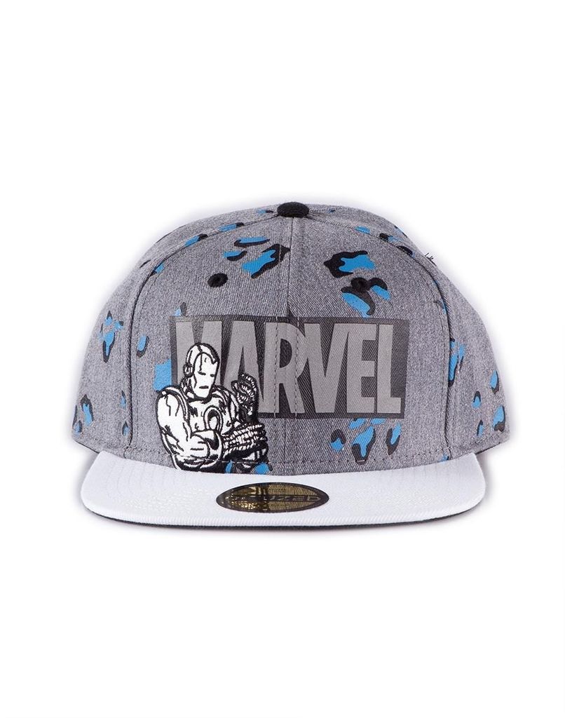 Snapback Cap - Marvel : Logo + Iron Man