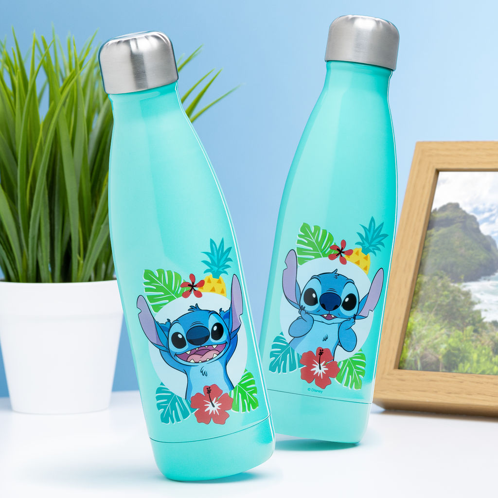 Metall Wasserflasche - Disney: Lilo & Stitch - Stitch