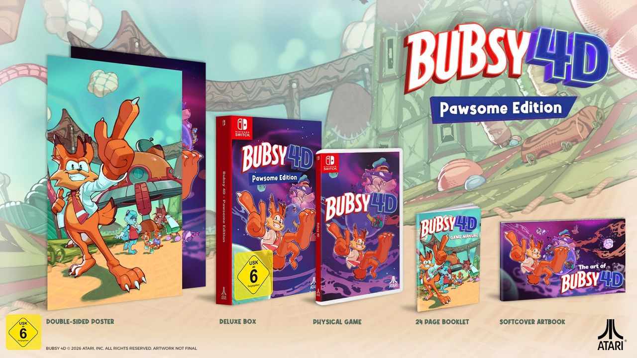 Bubsy 4D (Pawsome Edition) [Switch]