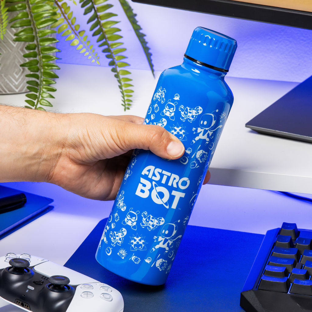 Metallwasserflasche - Playstation: Astrobot