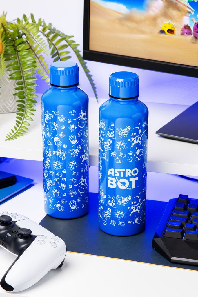 Metallwasserflasche - Playstation: Astrobot