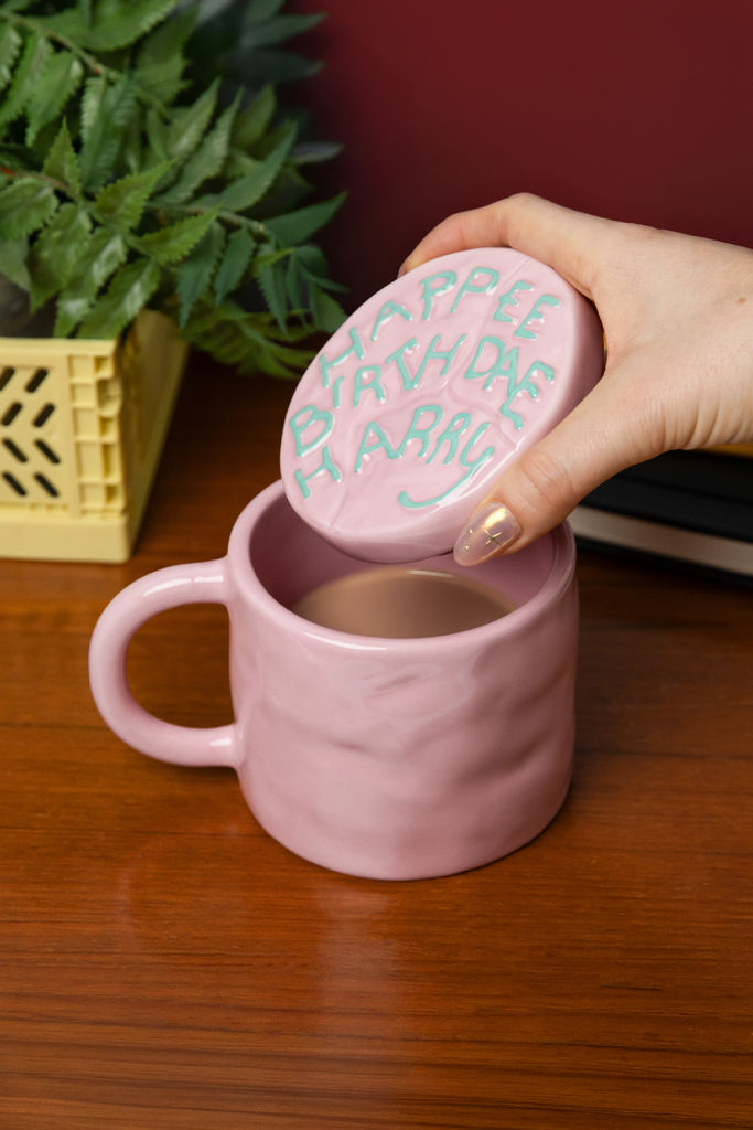 Becher mit Deckel - Harry Potter: Happee Birthdae