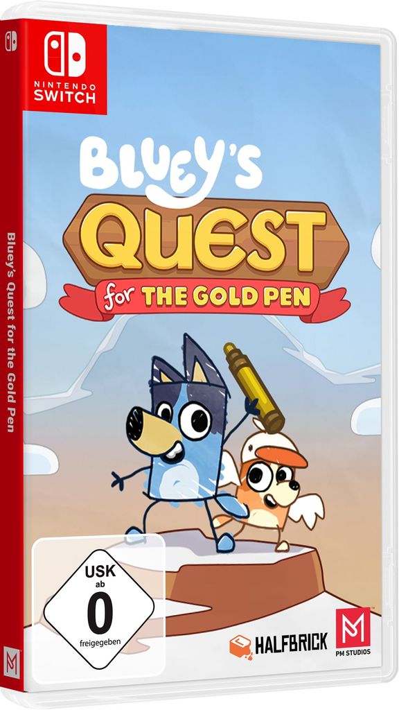 Bluey's Quests for the Gold Pen [Switch]