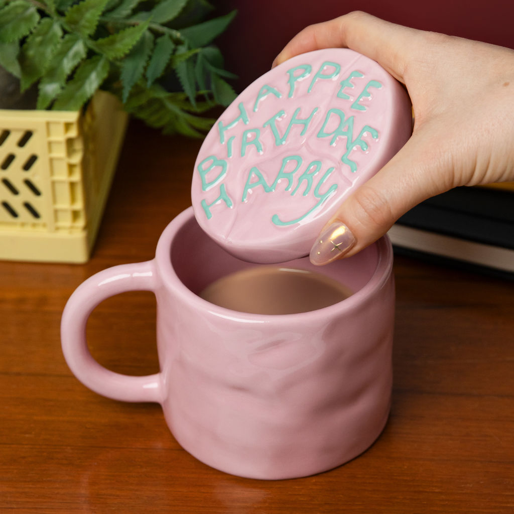 Becher mit Deckel - Harry Potter: Happee Birthdae