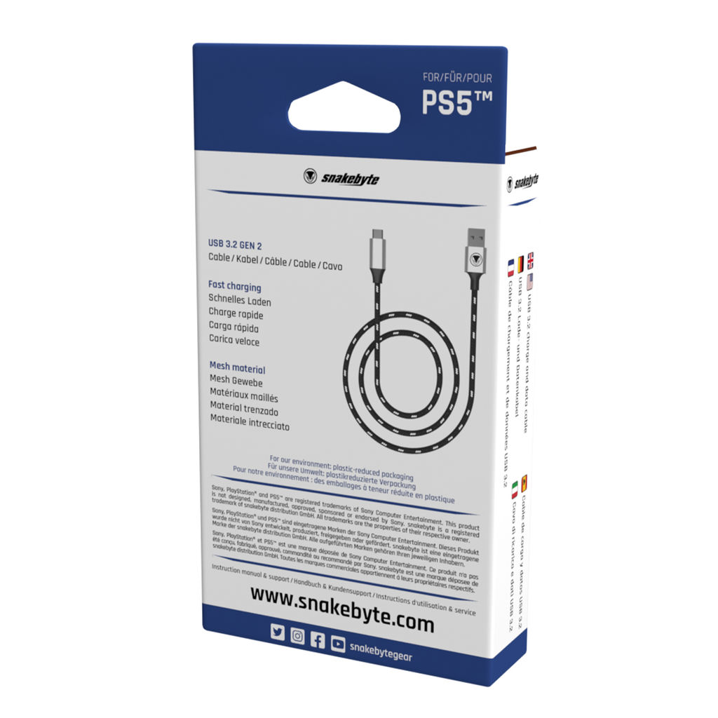 Charge Data Cable (2m) [PS5]