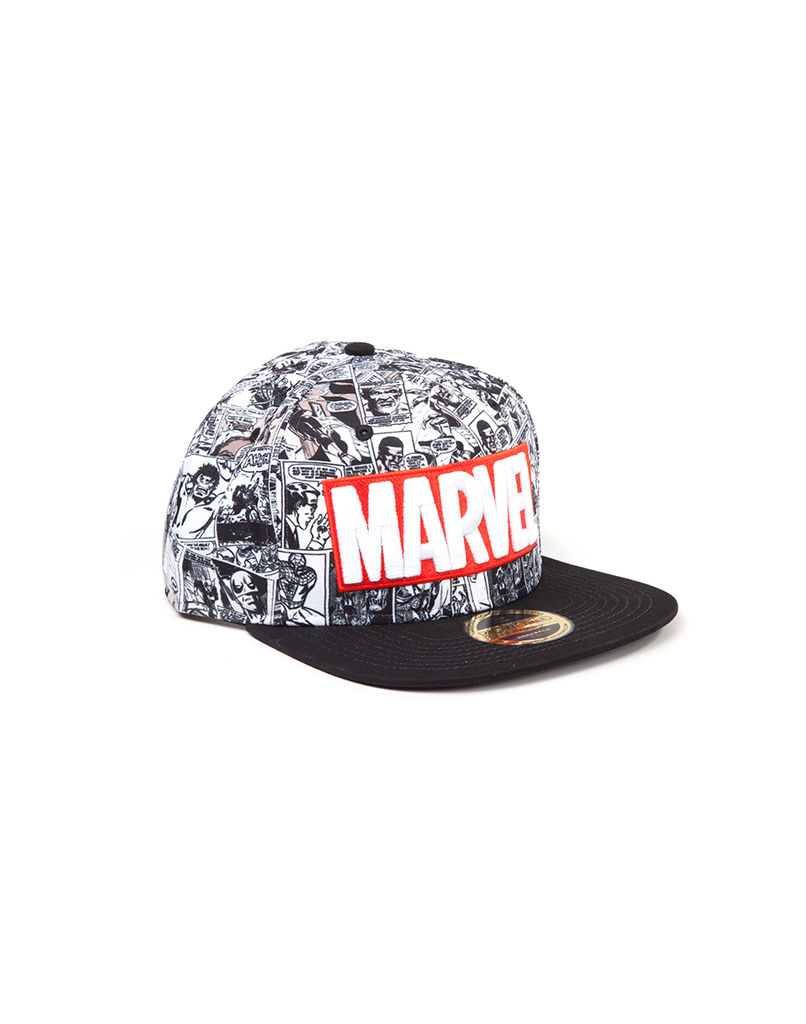 Snapback Cap - Marvel: Comic und Logo