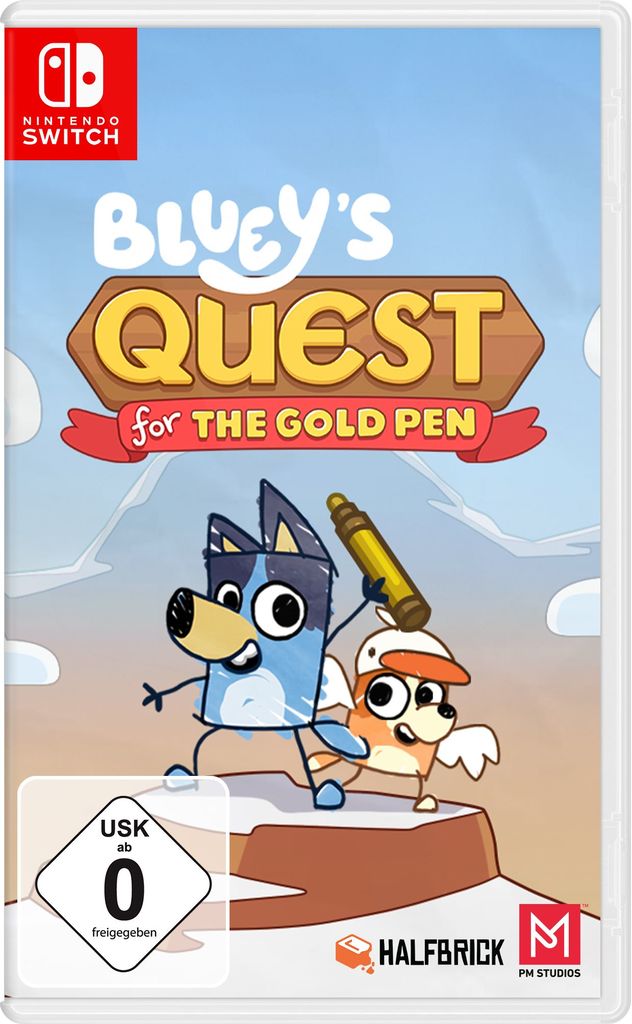 Bluey's Quests for the Gold Pen [Switch]