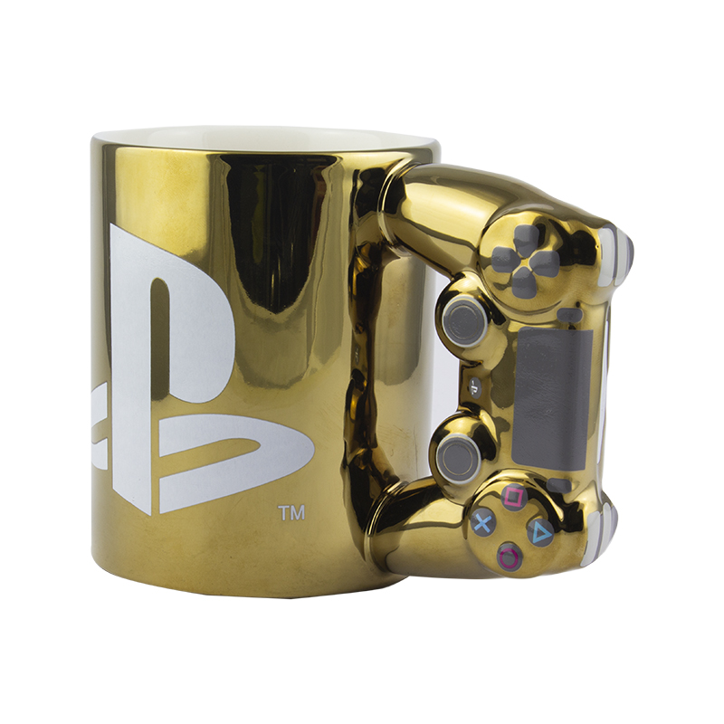 Becher - Playstation: Playstation 4 - Dual Shock Controller (gold)