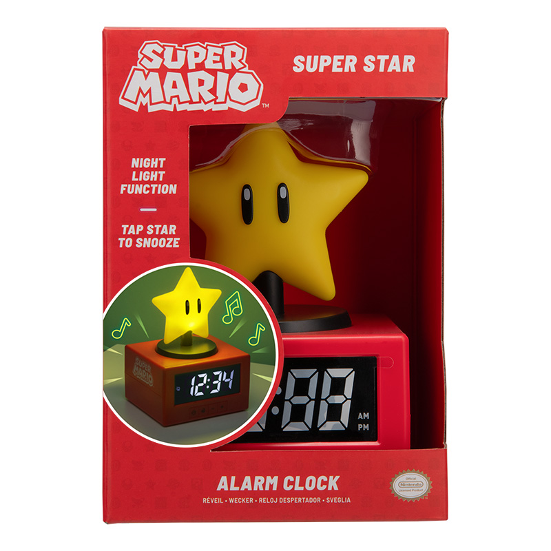 Wecker - Super Mario: Stern