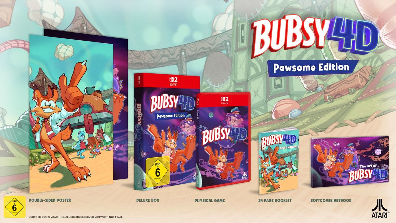 Bubsy 4D (Pawsome Edition) [Switch 2]