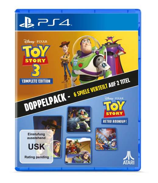 Toy Story 3 Complete + Retro Roundup! Double Pack [PS4]