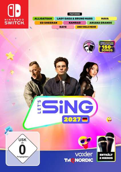 Let's Sing 2027 (2 Mic Bundle) [Switch]