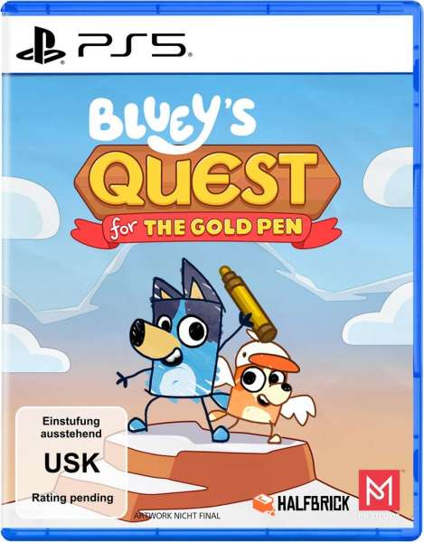 Bluey's Quests for the Gold Pen [PS5]