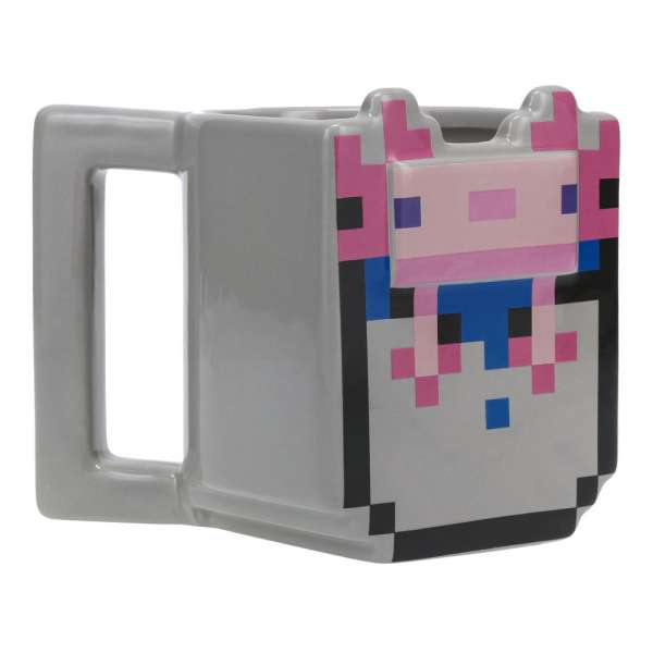 3D Becher - Minecraft: Axolotl