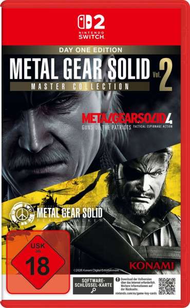 Metal Gear Solid Master Collection 2 - Day One Ed. [Switch 2]