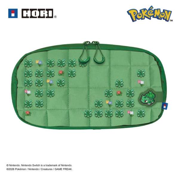 Gesteppte Tasche für Switch 2 - Pokemon Pixel Grün [Switch 2]