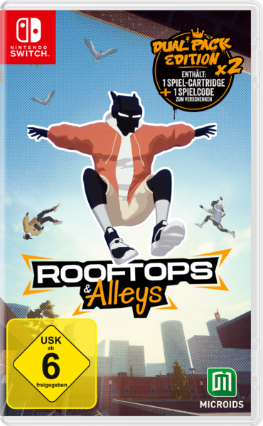 Rooftops & Alleys: The Parkour Game (Dual Pack) [Switch]
