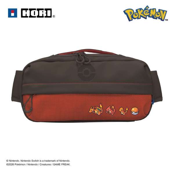Umhängetasche Adventure Pack - Pokemon Pixel Rot [Switch 2]