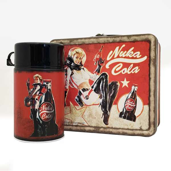 Fallout Nuka Cola Weathered Lunchbox & Flask