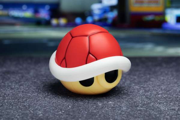 Lampe mit Sound - Mario Kart: Roter Panzer