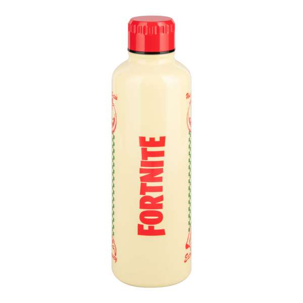 Metall Wasserflasche - Fortnite: Uncle Pete's Pizza Pit