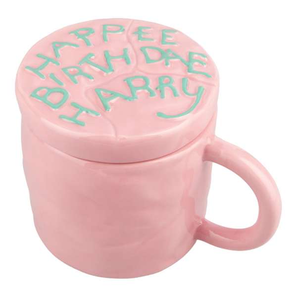 Becher mit Deckel - Harry Potter: Happee Birthdae