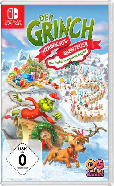 Der Grinch - Weihnachtsabenteuer: Eine fröhlich-verschmitzte Ausgabe [Switch]