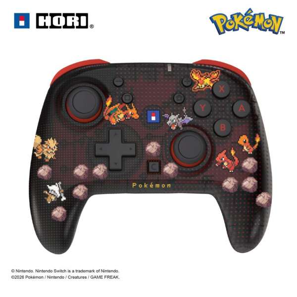 HORIPAD Turbo - Wireless Controller - Pokemon Pixel Rot [Switch 2]