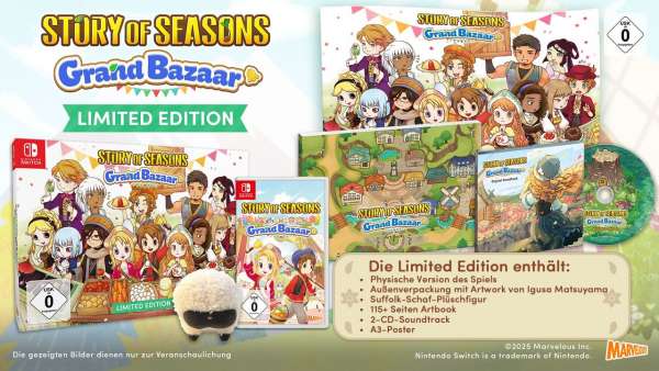 Story of Seasons: Grand Bazaar (Limited Edition) [Switch]