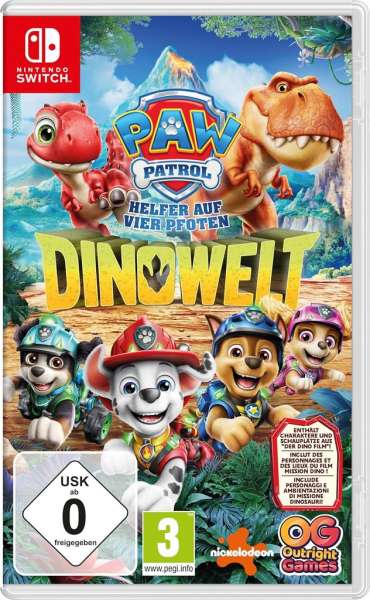 Paw Patrol - Helfer auf vier Pfoten: Dinowelt [Switch]