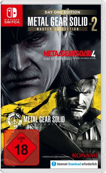 Metal Gear Solid Master Collection 2 - Day One Ed. [Switch]