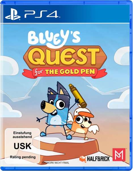 Bluey's Quests for the Gold Pen [PS4]
