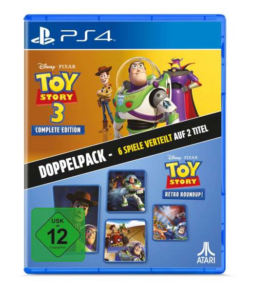 Toy Story 3 Complete + Retro Roundup! Double Pack [PS4]