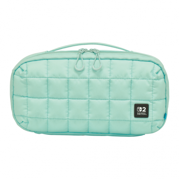 Gesteppte Tasche für Switch 2 - Cozy Green [Switch 2]