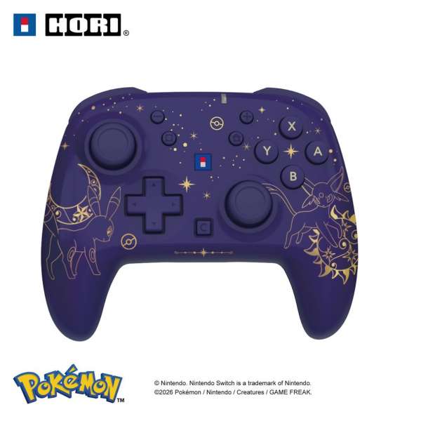 HORIPAD Turbo - Wireless Controller - Psiana und Nachtara - Pokemon [Switch 2]