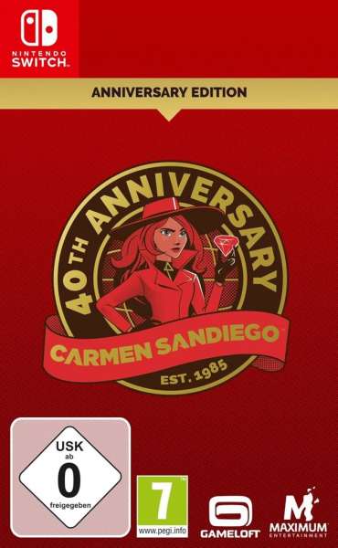 Carmen Sandiego (40th Anniversary Edition) [Switch]