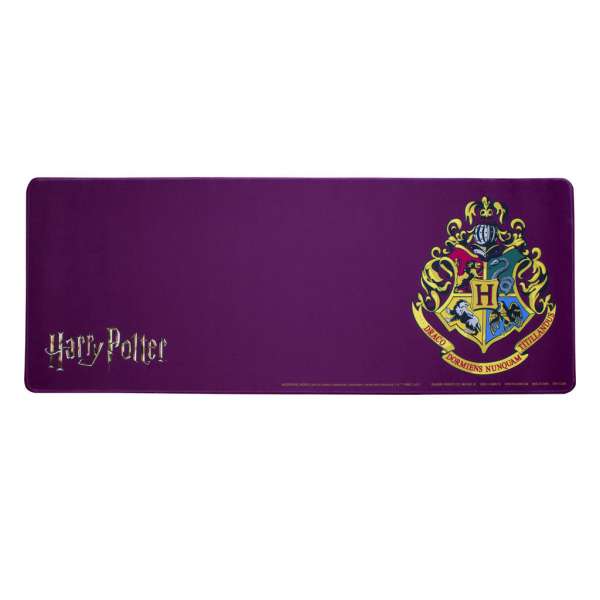 XL Mauspad (30x80cm) - Harry Potter: Hogwarts Wappen