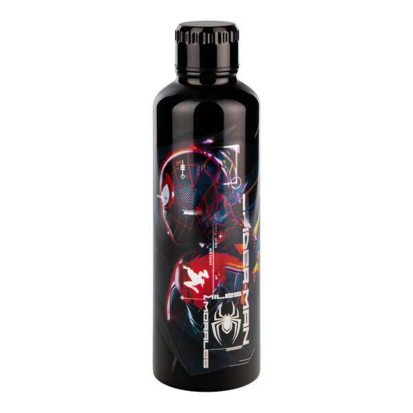 Metall Wasserflasche - Marvel: Spider-Man - Miles Morales