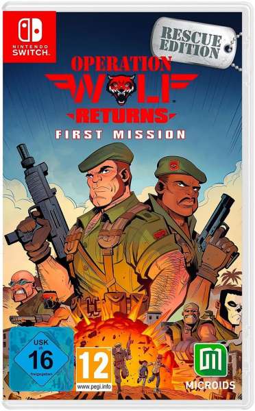 Operation Wolf Returns: First Mission (Rescue Edition) [Switch]