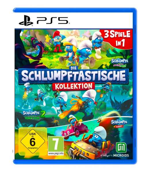 Die Schlumpftastische Kollektion - 3 Spiele in 1 [PS5]
