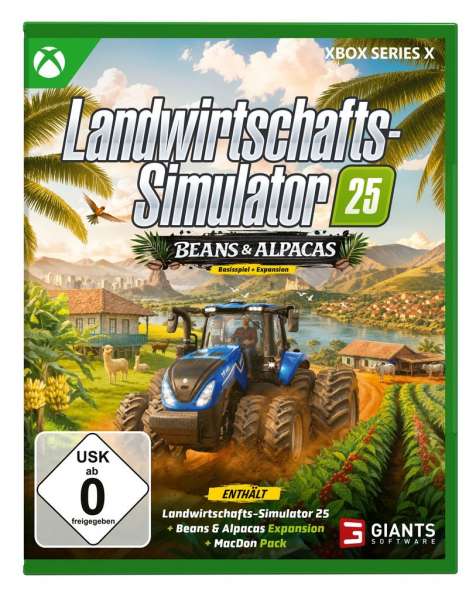 Landwirtschafts-Simulator 25: Beans & Alpacas Edition [XBox Series]