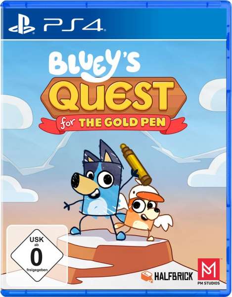 Bluey's Quests for the Gold Pen [PS4]