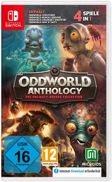 Oddworld Anthology: The Unlikely Heroes [Switch]